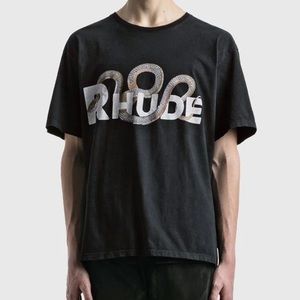 Rhude Snake Logo Tee